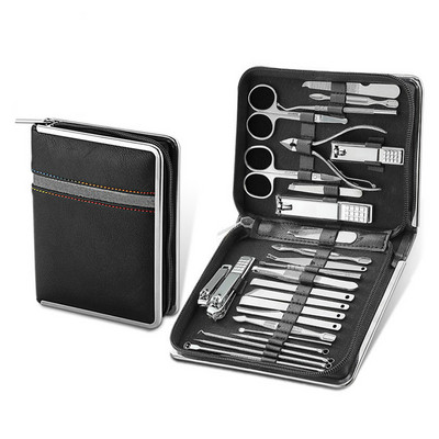 Profesionalne škarice za nokte Komplet za pedikuru od 26 komada Rezač noktiju Škare za nokte Klešta za nokte Alat za dotjerivanje stopala Set za manikuru