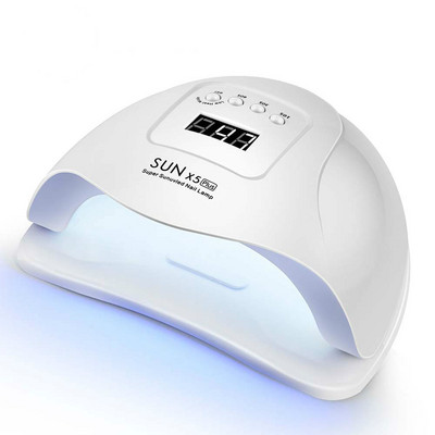 Körömszárító LED körömlámpa UV lámpa az összes gél körömlakk kikeményítéséhez Motion Sensing manikűr pedikűr szalon eszközzel