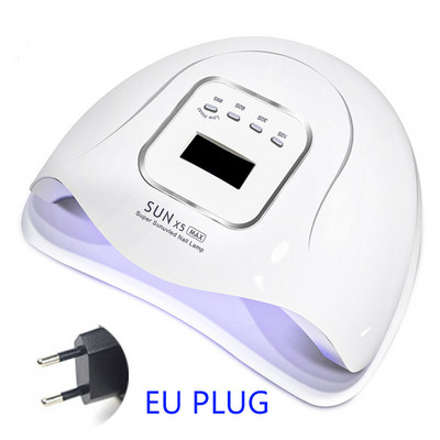 60LED zselé UV LED körömlámpa manikűr Körömfény Körömszárító mozgásérzékelővel Érintőkapcsoló 4 Időzítő mód zselés körömlakkhoz