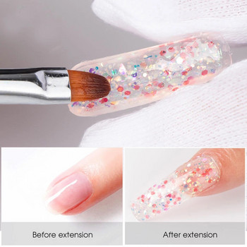 4/6/12PCS Poly Nail Gel Semi Permanent Uv Gel Varnish Sets Acrylic Gel For Nails Gel UV For Building All For Nail Design