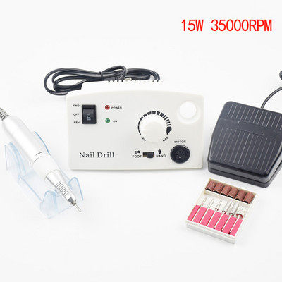 32W 35000RPM manikűrgép elektromos körömfúró gép manikűr pedikűrhöz reszelő körömfúró szerszámmal