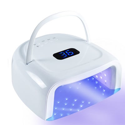 Sun UV S20 újratölthető körömlámpa 60W vezeték nélküli gél lakk szárító manikűr könnyű pedikűr lámpák vezeték nélküli köröm UV LED lámpa