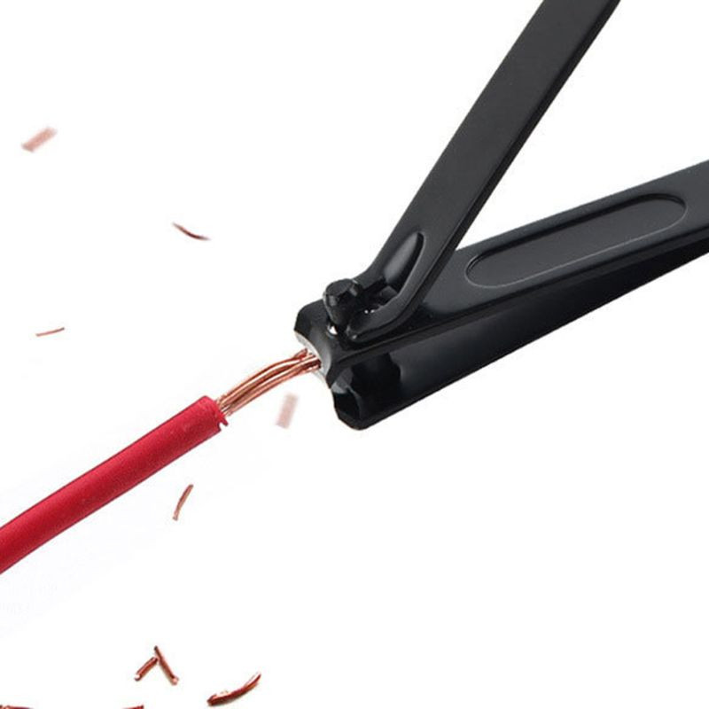 Set od 4 komada za manikuru i pedikuru Škare za nokte Škare za njegu s kompletom kožne torbice za žene i muškarce