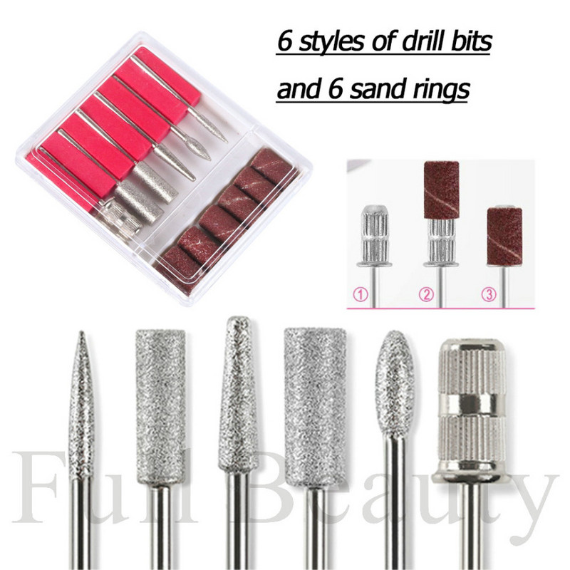 Professzionális elektromos körömfúró manikűr gépkészlet Rose Gold Pen Sander USB töltő pedikűr gél lakk maró szerszám CHUSB