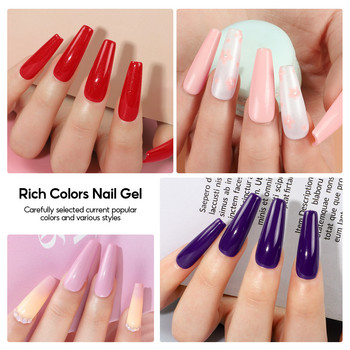 COSCELIA Gel Nail Polish Σετ Μανικιούρ UV LED Lamp Semi Permanent Gel Lacquer From RU Nail Art Varnish Tools Αυτοκόλλητα για νύχια