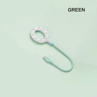 LOOTAAN Nauja 16 W USB LED nagų lempa Nešiojamas lankstomas UV džiovintuvas 8 LED Sulankstoma kepimo lemputė kietinti Pirštų nagų dailės salono įrankiai