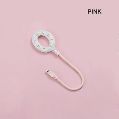 LOOTAAN Nauja 16 W USB LED nagų lempa Nešiojamas lankstomas UV džiovintuvas 8 LED Sulankstoma kepimo lemputė kietinti Pirštų nagų dailės salono įrankiai