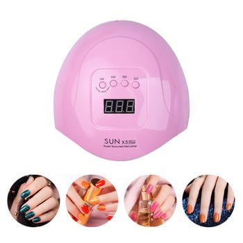 Hot Nail Dryer UV LED Λάμπα νυχιών LEDs Λάμπα για ωρίμανση UV Gel βερνίκι νυχιών με αισθητήρα LCD οθόνη λάμπα νυχιών Εργαλεία 2 χρωμάτων