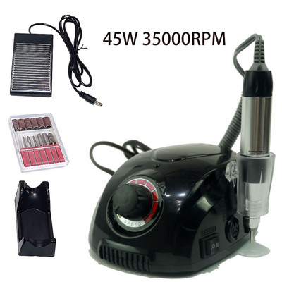 30W/45W körömfúró gép elektromos körömreszelővel 35000RPM manikűr gép maró vágó manikűr pedikűr készlet körömszerszámok