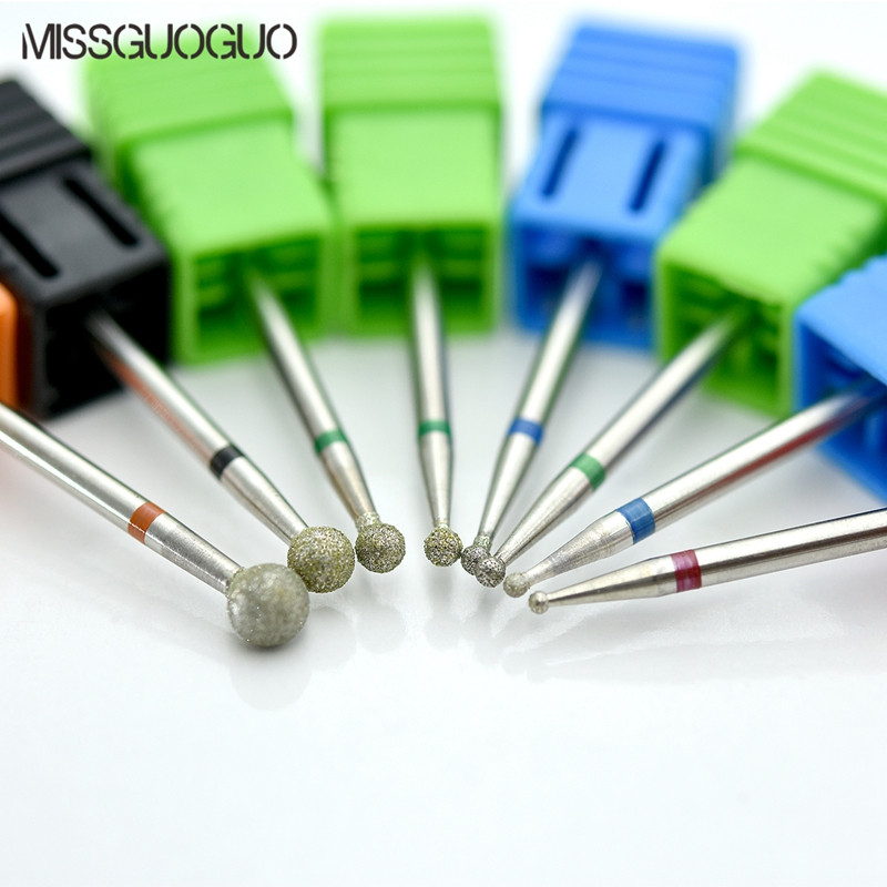 MISSGUOGUO Nail Art Električna svrdla za nokte Rezači za manikuru Svrdla za stroj za manikuru Nail Art Drilling Bits Savjeti