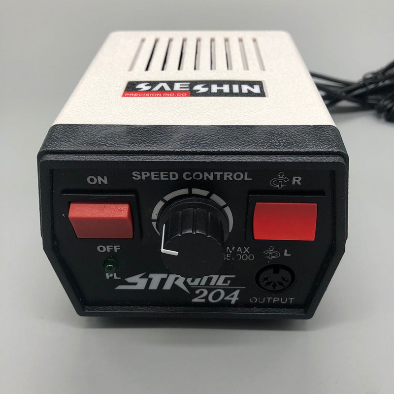 35000RPM 65W Strong 204 vezérlődoboz Erős 210 102L Mikromotor Fogantyú Elektromos Körömfúró manikűr gép Körömreszelő készlet