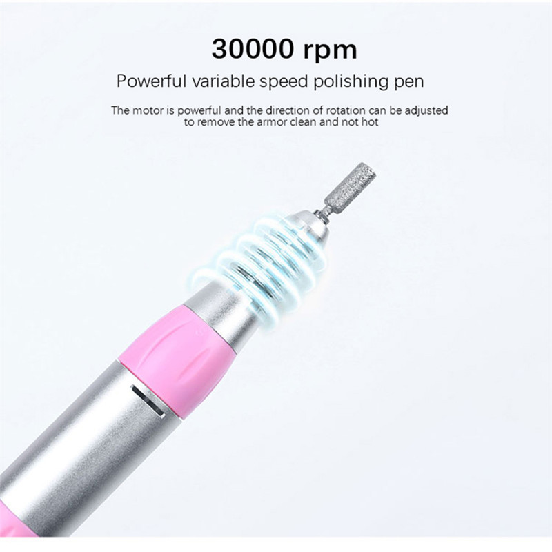 Mașină multifuncțională de găurit unghii 5 în 1 Uscător de unghii Lampă de fototerapie cu LED Aspirator Mașină integrată Pernă de mână Instrument pentru unghii