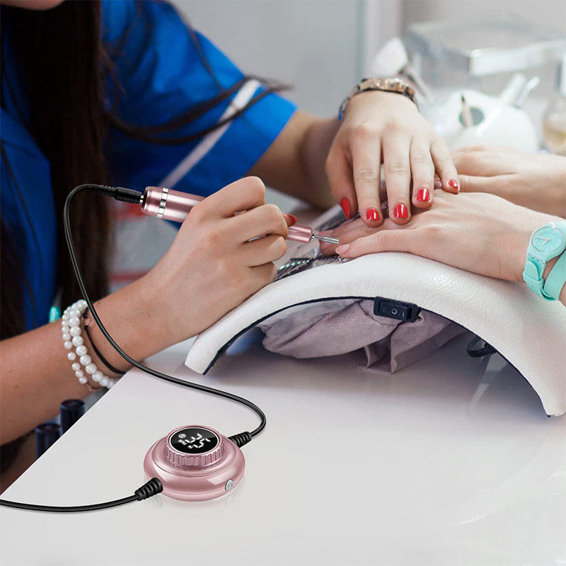 35000RPM Električna bušilica za nokte za manikuru Set glodalica za poliranje gela Bušilica za nokte Olovka Salon Oprema za nokte