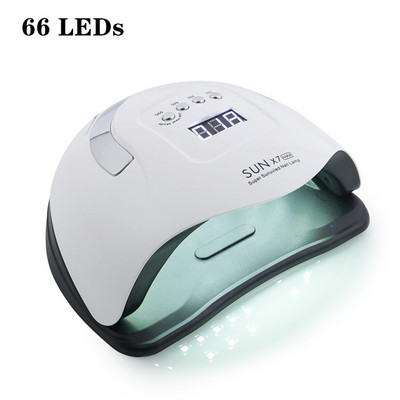 280W SUN X12/X11 MAX UV LED körömlámpa manikűr köröm géllakk szárítógéphez Professzionális intelligens körömszárító szalon eszköz