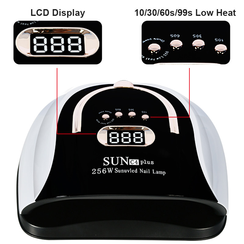 UV LED lampa 114/54W sušilica za nokte SUNC4 lampa za sušenje noktiju za sve gel lakove za nokte prijenosni dizajn alat za manikuru s automatskim senzorom