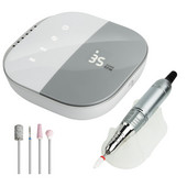 2022. Nova električna JMD108 bušilica za nokte Manikura Zaslon osjetljiv na dodir 35000 RPM Oprema za poliranje turpija za nokte Brusilica za nokte Profesionalna