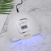 SUN X5 Max Sušilo za nokte Bijela LED UV lampa Gel za nokte Brzo sušenje 10/30/60/99s Timer Nail Manikura Dvostruki izvor svjetla