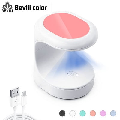 Fashion Mini Nail Dryer 6W Uv led Lamp Nail Gel Manicure Μηχάνημα Μανικιούρ με ένα δάχτυλο Nail Art Tool Gel Polish Αξεσουάρ λάμπα νυχιών