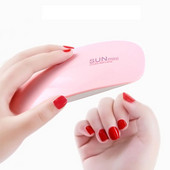 Mini uscător cu lampă pentru unghii cu lumină UV LED portabilă fierbinte, cu gel pentru unghii, interfață USB, pentru instrumente profesionale