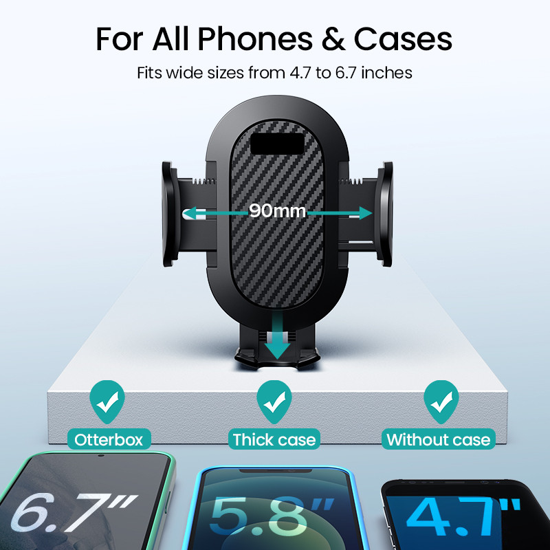 INIU Sucker autós telefontartó rögzítő állvány GPS telefon mobil cella támogatás iPhone 13 12 11 Pro Max X 7 8 Xiaomi Huawei Samsung telefonhoz