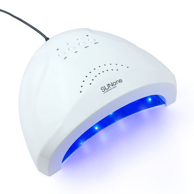 Lampă UV 48W Uscător de unghii SUNone Lampă UV Led Oja uscată pentru unghii Gel Curin Cu fund 30/60s Lampă temporizată pentru manichiură