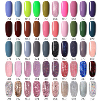 LILYCUTE Gel Polish Set 4/6/8Pcs Ημιμόνιμο Υβριδικό Βερνίκι Soak Off UV Gel Varnish All For Manicuring Nail Art Gel Polish