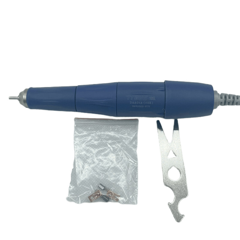 Strong 90 Control Box 40000RPM 65W plava TRAUS105L mikromotorna ručka Električna bušilica za nokte Stroj za manikuru