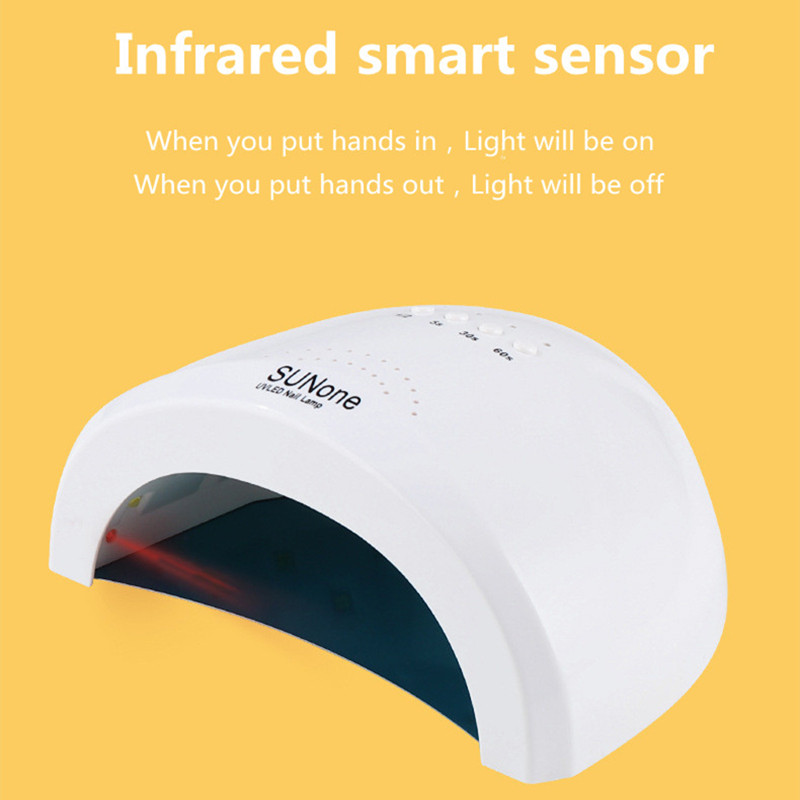 48W UV LED svjetiljka za nokte s 30 kom LED dioda za sušenje gela za nokte Lampa za sušenje laka za nokte 5/30/60s Auto Sensor Alati za manikuru Veleprodaja