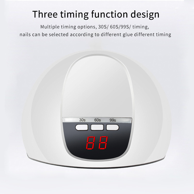 Professzionális Mini Nail UV LED lámpa manikűr készülék fototerápiás manikűr lámpa Quick Dry Nail Gel szárító lámpa