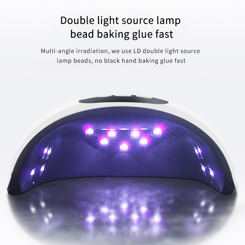 Professzionális Mini Nail UV LED lámpa manikűr készülék fototerápiás manikűr lámpa Quick Dry Nail Gel szárító lámpa