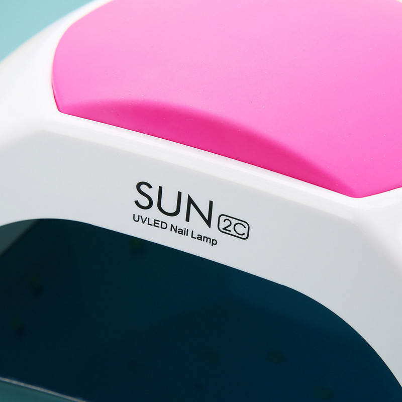 Sun2C UV körömlámpa 48W géllakk szárító pedikűr könnyű manikűr lámpa Nail Art gél szárító gép köröm LED lámpa