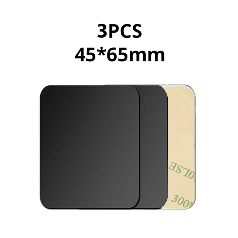 USLION Магнитна метална плоча за магнитен държач за телефон за кола Универсален железен лист Стойка за стикери Стойка за държач за магнит за мобилен телефон