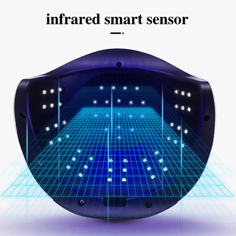 SUN X11 MAX profesionali nagų džiovinimo lempa manikiūrui 66LEDS gelinio lakavimo džiovinimo mašina su didele LCD UV LED nagų lempa