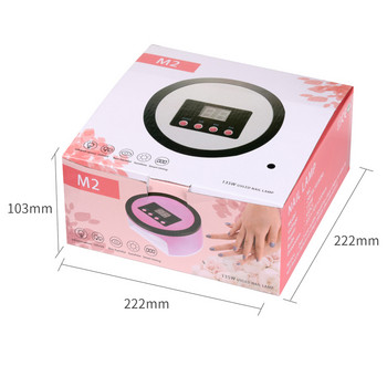 Λάμπα 135W Mini UV LED USB Charging Gel Polish Machine Curing Nail Dryer Lamp For Curing Nail Polish Art Manicuring Equipment