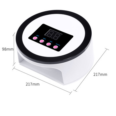 135 W-os Mini UV LED lámpa USB töltő géllakk kezelő gép körömszárító lámpa körömlakk művészet ápoló felszereléséhez