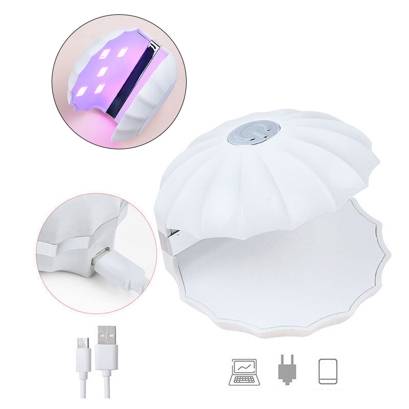 2022. aasta uus Shell küünekuivati LED-lamp küüntele 18W LED UV-lamp küünte kõvendamiseks geel-küünelakiga maniküür-pediküüri salongitööriist