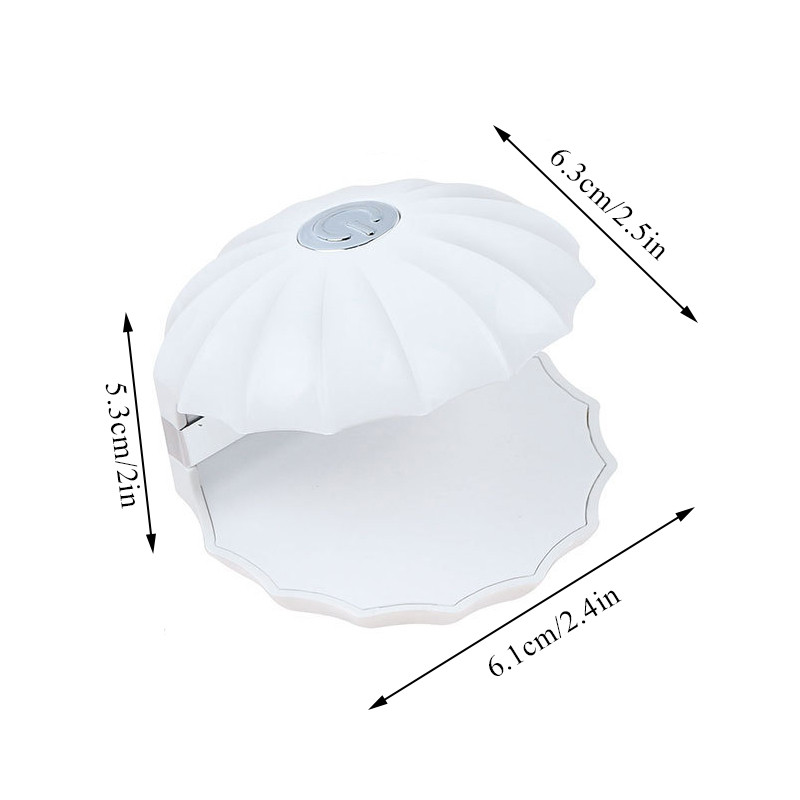 2022. aasta uus Shell küünekuivati LED-lamp küüntele 18W LED UV-lamp küünte kõvendamiseks geel-küünelakiga maniküür-pediküüri salongitööriist