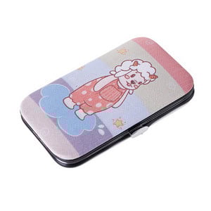 7pcs/set Alati za rezanje noktiju od nehrđajućeg čelika s crtežima Set škarica za nokte Set kućne manikure i pedikure Kompleti škarica za nokte