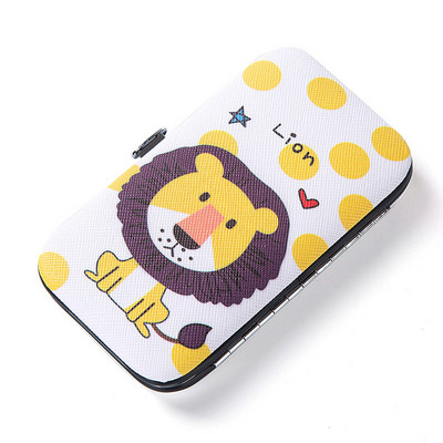 7pcs/set Alati za rezanje noktiju od nehrđajućeg čelika s crtežima Set škarica za nokte Set kućne manikure i pedikure Kompleti škarica za nokte