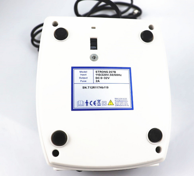 Elektromos körömfúró Strong 210 65W SDE-H37L1 manikűr gépi pedikűr készlet Strong Nails Art Tool kézidarab körömreszelő felszerelés