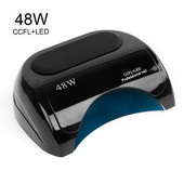Biutee Professional 48 W CCFL LED UV lámpás körömszárító körömgél lakkhoz kötő köröm Lámpaszárítók Art Manikűr Automata érzékelő