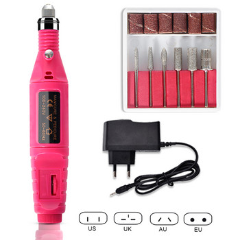 Σετ μανικιούρ Nail Dryings 18/12/10 Kind Nail Polish Kit With Nail Drill Machine Nail Lamp Acrylic Kit Nail Art Tools Εργαλεία νυχιών