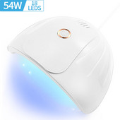 LINMANDA 54W USB lampa za sušenje gel laka za nokte Profesionalna 18 UV LED lampa Stroj za fototerapiju noktiju Alat za manikuru Oprema za salone