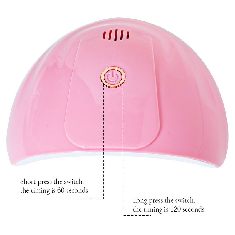 LINMANDA 54W USB lampa za sušenje gel laka za nokte Profesionalna 18 UV LED lampa Stroj za fototerapiju noktiju Alat za manikuru Oprema za salone