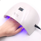 Új 24W White Light Profession LED UV lámpa SUN LED UV SUN9C Körömszárító gép Körömlakk Gél Köröm Art eszközök