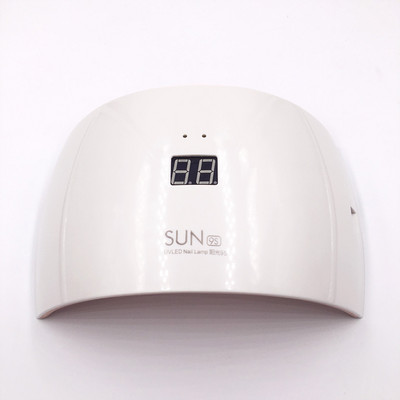 Új 24W White Light Profession LED UV lámpa SUN LED UV SUN9C Körömszárító gép Körömlakk Gél Köröm Art eszközök