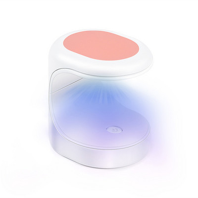 Mini LED UV lámpa USB kábellel Hordozható Otthoni Utazási Művészeti Szalon eszköz Egyujjas szárító lámpa manikűr géllakk szárítóhoz