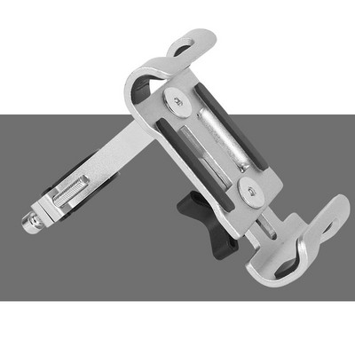 Suport metalic pentru telefon pentru biciclete din aliaj de aluminiu Suport anti-alunecare Clip GPS Suport universal pentru telefon pentru biciclete pentru toate telefoanele inteligente