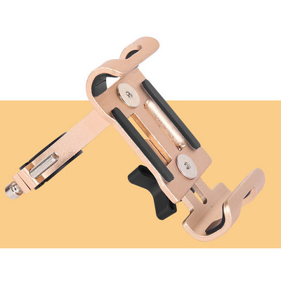 Suport metalic pentru telefon pentru biciclete din aliaj de aluminiu Suport anti-alunecare Clip GPS Suport universal pentru telefon pentru biciclete pentru toate telefoanele inteligente