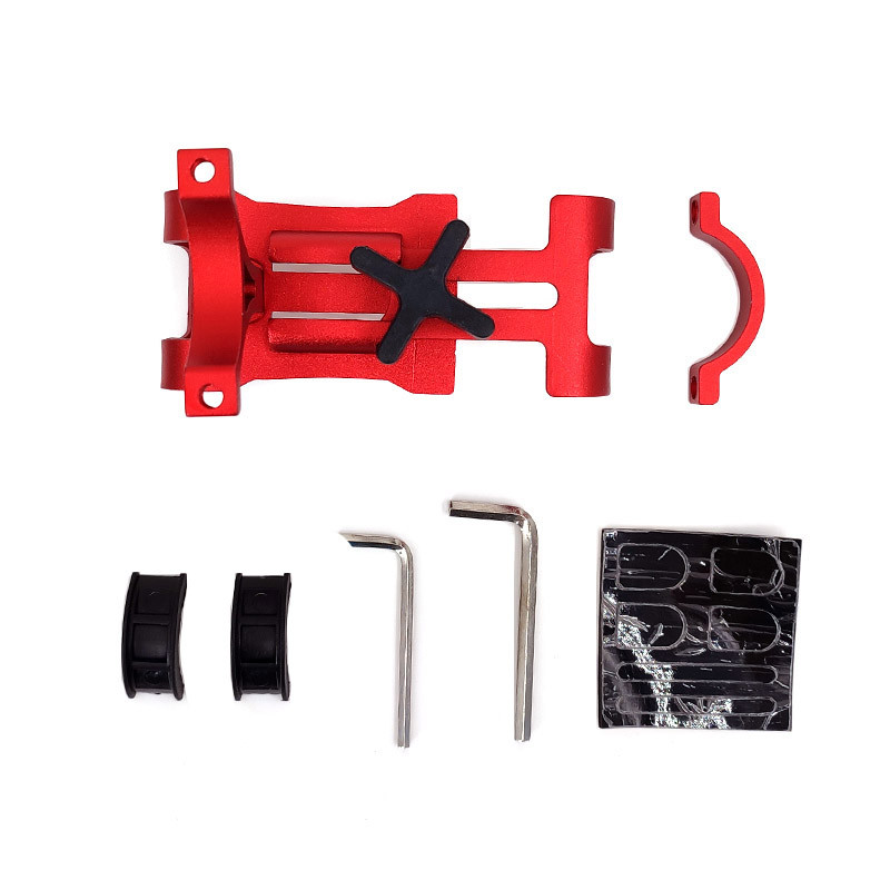 Suport metalic pentru telefon pentru biciclete din aliaj de aluminiu Suport anti-alunecare Clip GPS Suport universal pentru telefon pentru biciclete pentru toate telefoanele inteligente